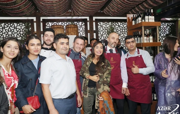 Leyla Əliyeva Üzüm və Şərab Festivalında - FOTO