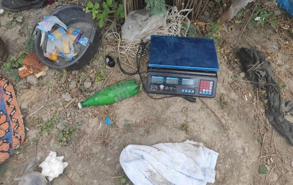Salyan sakinindən külli miqdarda narkotik götürülüb - FOTO