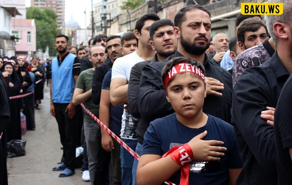 Bakıda Aşura mərasimi keçirilib - VİDEO