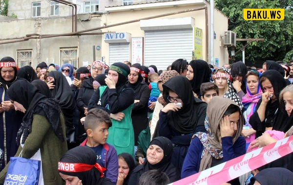 Bakıda Aşura mərasimi keçirilib - VİDEO