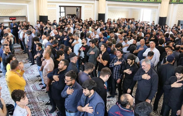 Hacı Cavad məscidində Aşura mərasimi - FOTO