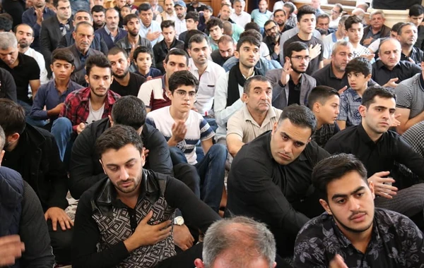Hacı Cavad məscidində Aşura mərasimi - FOTO