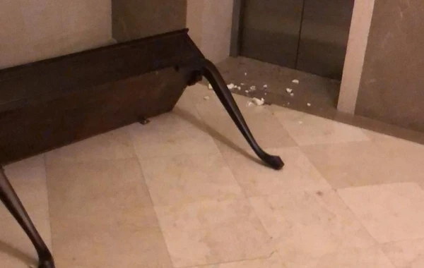 Partlayışa görə insanlar gecəni sahildə keçirdi - FOTOLAR