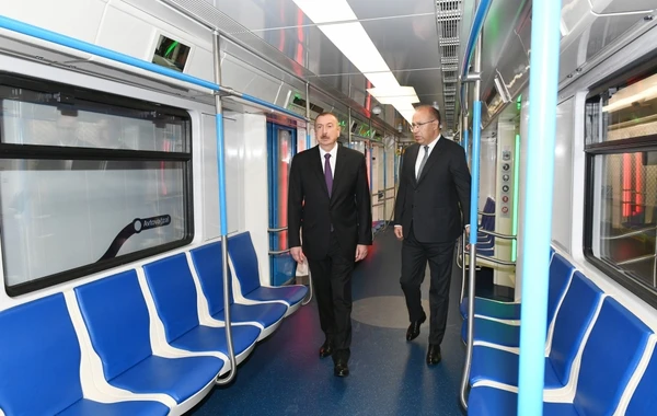 Prezident İlham Əliyev “Xətai” stansiyasında görülən işlərlə tanış olub - FOTO