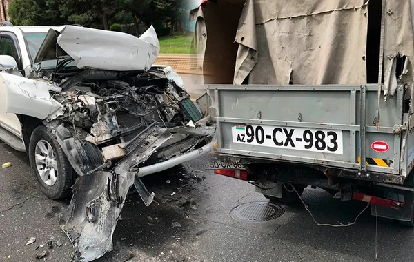 Bakıda “Prado” “QAZel”ə çırpılıb - FOTO