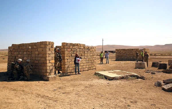 Bakıda NATO qiymətləndirilməsi təlimi keçirilib - VİDEO/FOTO