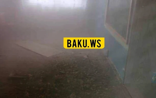 СРОЧНО! В Азербайджане в первый учебный день во время урока обрушился потолок - ФОТО