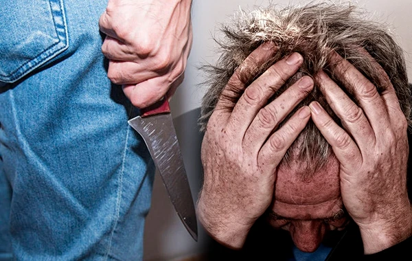 Oğuldan 79 yaşlı ataya qarşı dəhşətli hərəkət