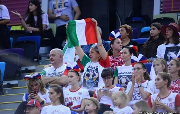 В Баку проходят финалы 37-го Чемпионата мира по художественной гимнастике - ФОТО