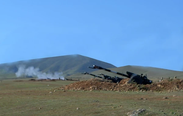 Боевые стрельбы азербайджанской армии - ВИДЕО