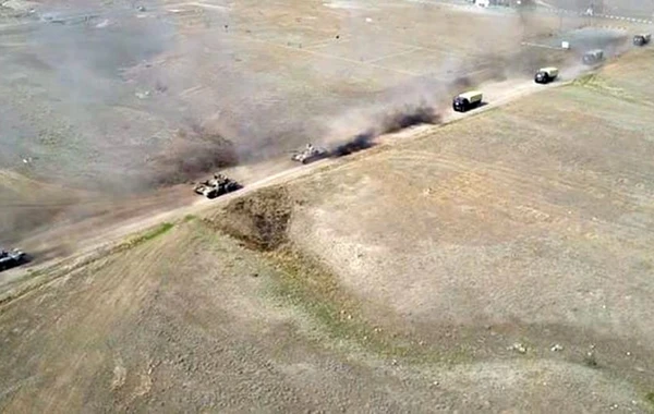 Боевые стрельбы азербайджанской армии - ВИДЕО
