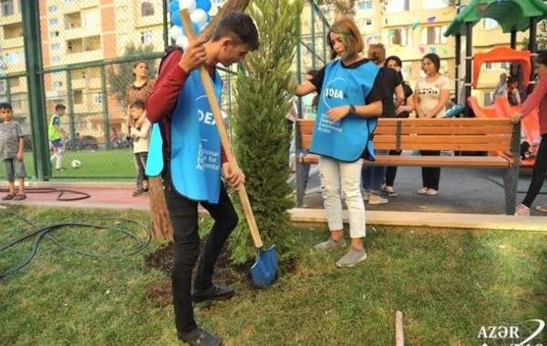 По инициативе Лейлы Алиевой благоустроен еще один двор - ФОТО