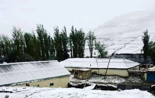 Azərbaycana qar yağdı - FOTO