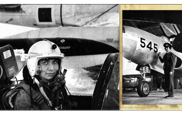 NATO-nun ilk azərbaycanlı qadın pilotu: Ləman Bozqurd kimdir? - FOTO