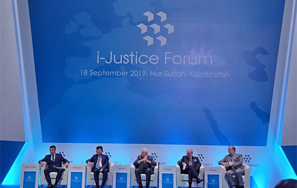 Qazaxıstanda dünyamiqyaslı Beynəlxalq Ədliyyə Forumu keçirildi - FOTO