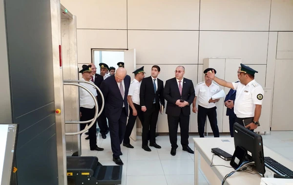 DGK sədri Biləsuvar gömrük postunda olub - FOTO