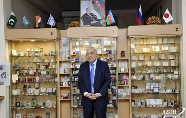 Mehriban Əliyevaya həsr olunmuş miniatür kitabın təqdimatı keçirilib - FOTO