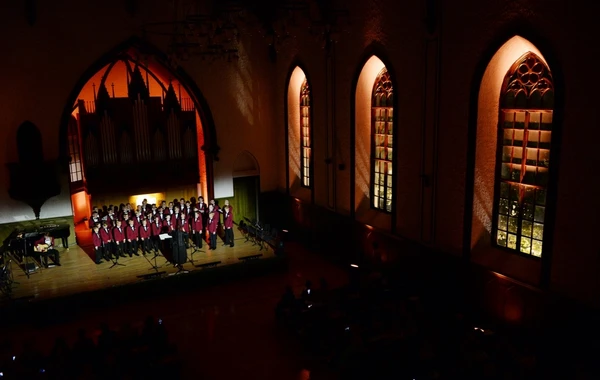 Leyla Əliyeva klassik musiqi gecəsində - FOTO
