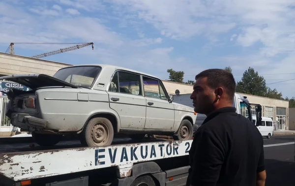 Bərdədə iki “Jiquli” toqquşdu - FOTOLAR