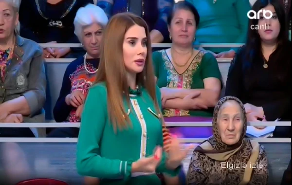 ARB-in "susan aparıcı"sı danışdı və aləmi bir-birinə vurdu - VİDEO
