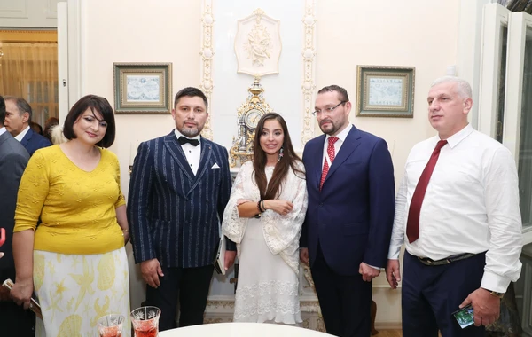 Leyla Əliyeva tamaşada - FOTO