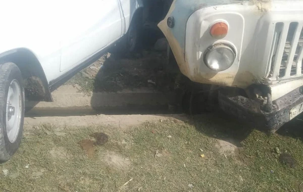 Azərbaycanda yük və minik avtomobilləri toqquşdu - FOTO