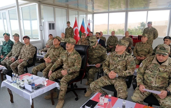 Закир Гасанов принял участие в учениях "Кавказский орел-2019" - ФОТО