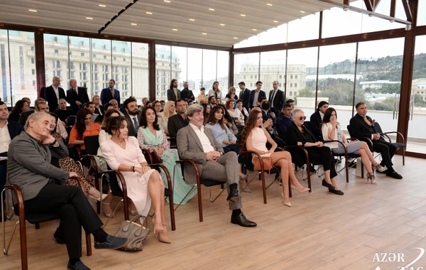 Leyla Əliyeva film nümayişində - FOTO