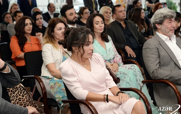 Leyla Əliyeva film nümayişində - FOTO