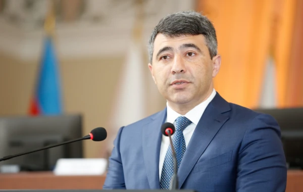 Nazir İnam Kərimov fermerlər üçün tərcüməçilik etdi - VİDEO