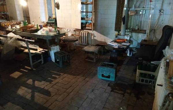 В Агстафе обнаружено предприятие по производству контрафактного алкоголя - ФОТО