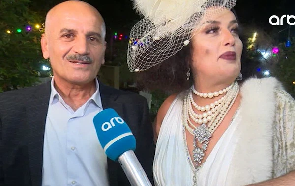 Elza Seyidcahan keçmiş həyat yoldaşı ilə bir arada - VİDEO
