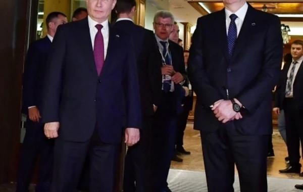 Ильхам Алиев на неформальной встрече с участниками "Валдая" - ФОТО