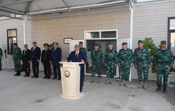 “Keşikçi qala” sərhəd zastavası kompleksi istifadəyə verildi - FOTO