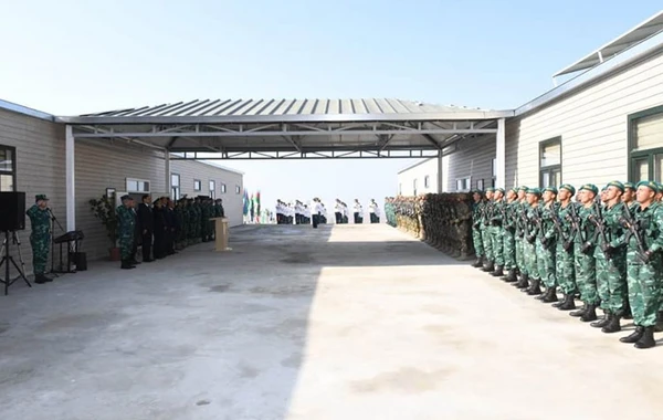 “Keşikçi qala” sərhəd zastavası kompleksi istifadəyə verildi - FOTO