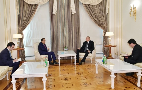 İlham Əliyev Baş katibi qəbul etdi