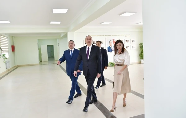 Prezident İlham Əliyev “Qobu Park-2” yaşayış kompleksinin açılışında - FOTO