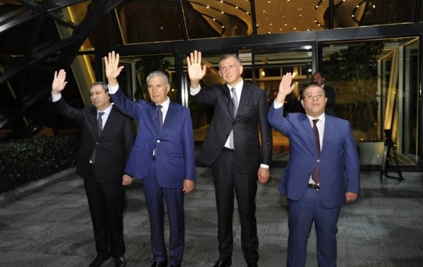 Giorgi Qaxariyanın Azərbaycana rəsmi səfəri başa çatıb - FOTO