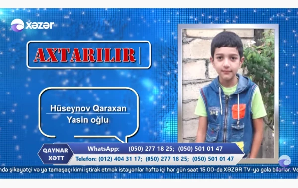 Azərbaycanda 9 yaşlı uşaq məktəbdən çıxarkən qaçırılıb - VİDEO