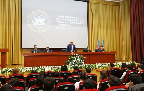 DTX sosial şəbəkələrdən düzgün və səmərəli istifadə ilə bağlı seminar keçirib