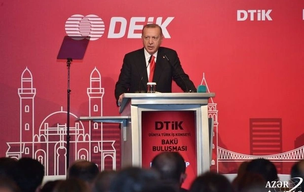 Ərdoğan Azərbaycana təşəkkür etdi