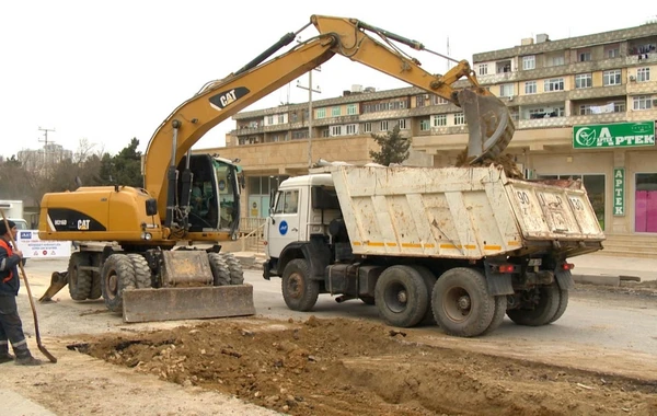 Daha bir küçə yenidən qurulub - FOTO