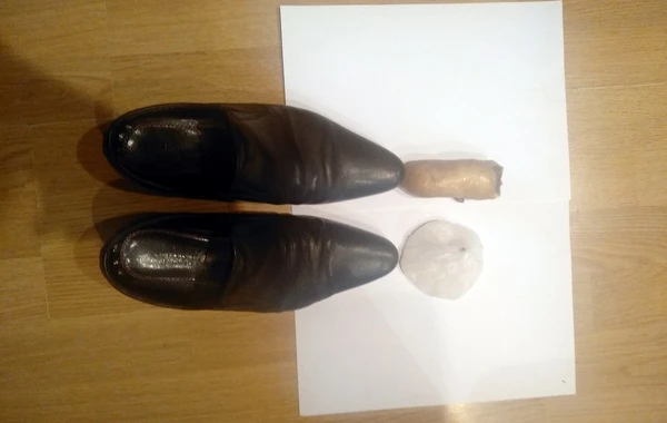 İrandan gələn Azərbaycan vətəndaşının ayaqqabılarından narkotik çıxdı - FOTO