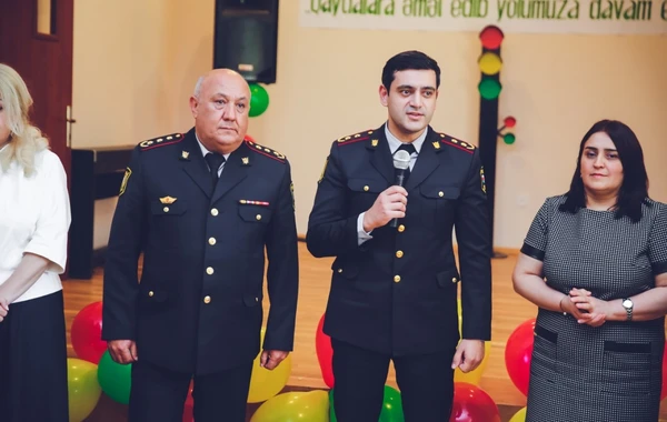 Yol polisi “Diqqət uşaqlar!” adlı təhlükəsizlik aylığına yekun vurdu - FOTO