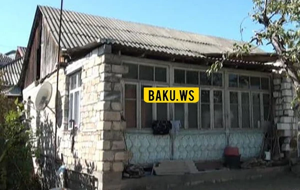 Bakıya gedən qadının evini yardılar – FOTO