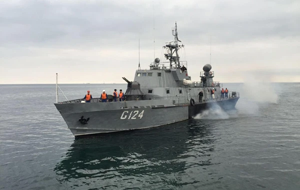Azərbaycan Hərbi Dəniz Qüvvələri taktiki təlim keçirir