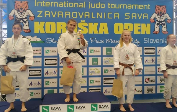 Cüdoçu qızlarımız Sloveniyada 6 medal qazanıblar - FOTO