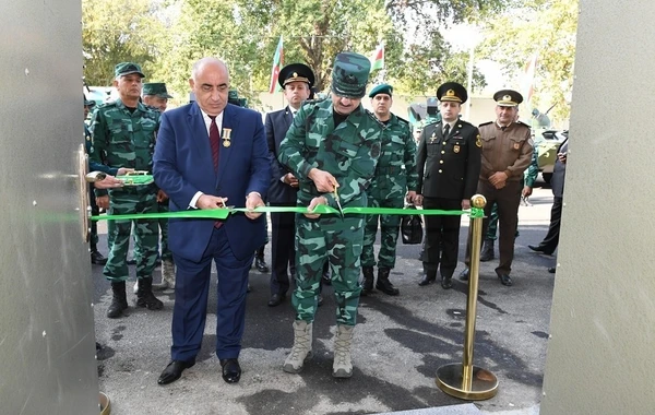 Elçin Quliyev yeni hərbi hissənin açılışını etdi - FOTO
