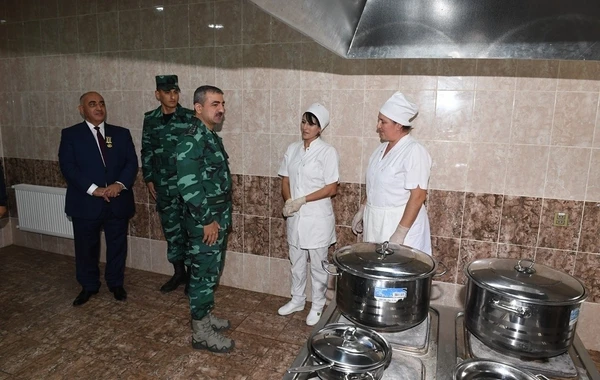 Elçin Quliyev yeni hərbi hissənin açılışını etdi - FOTO