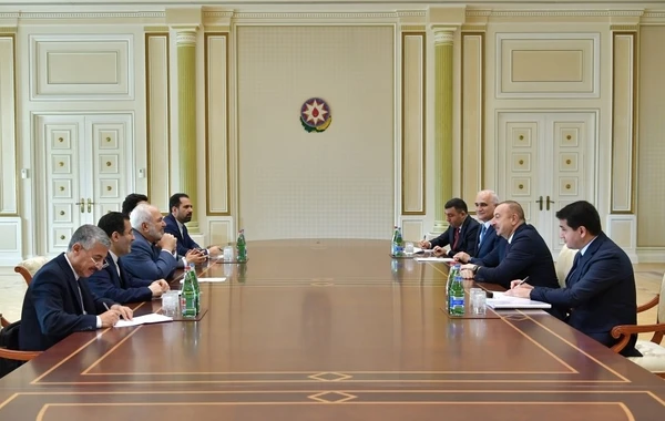 Prezident İlham Əliyev İranın Xarici İşlər nazirini qəbul edib